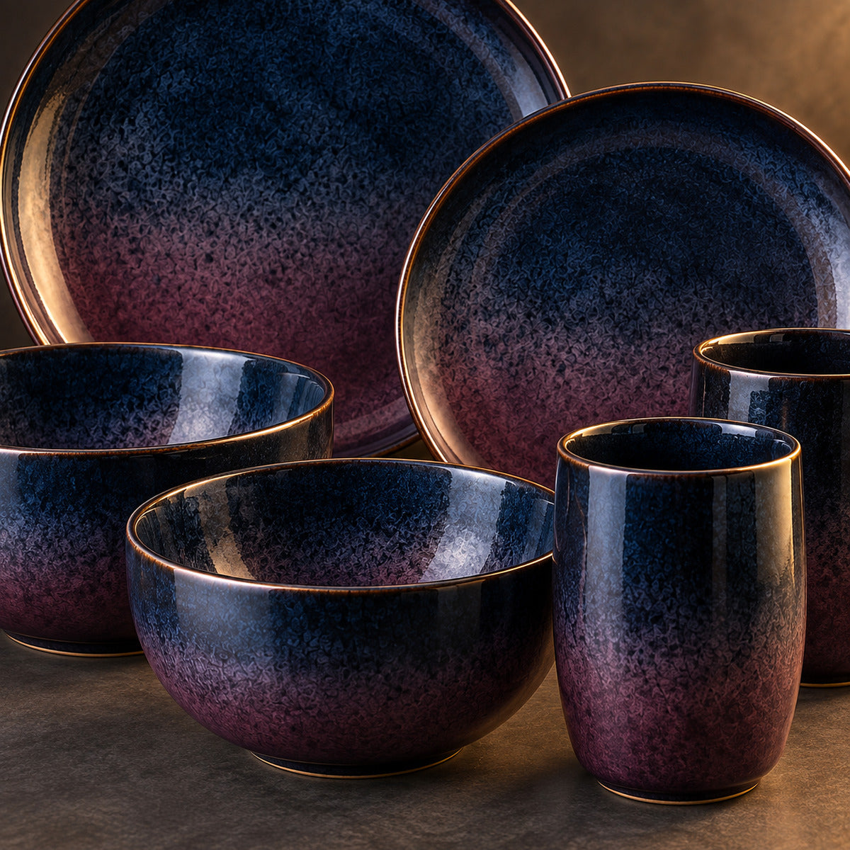 Afterglow Dinner Set detail view