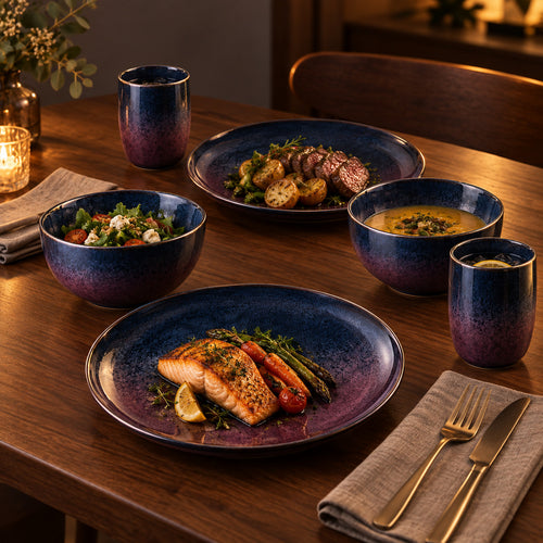 Afterglow Dinner Set lifestyle view
